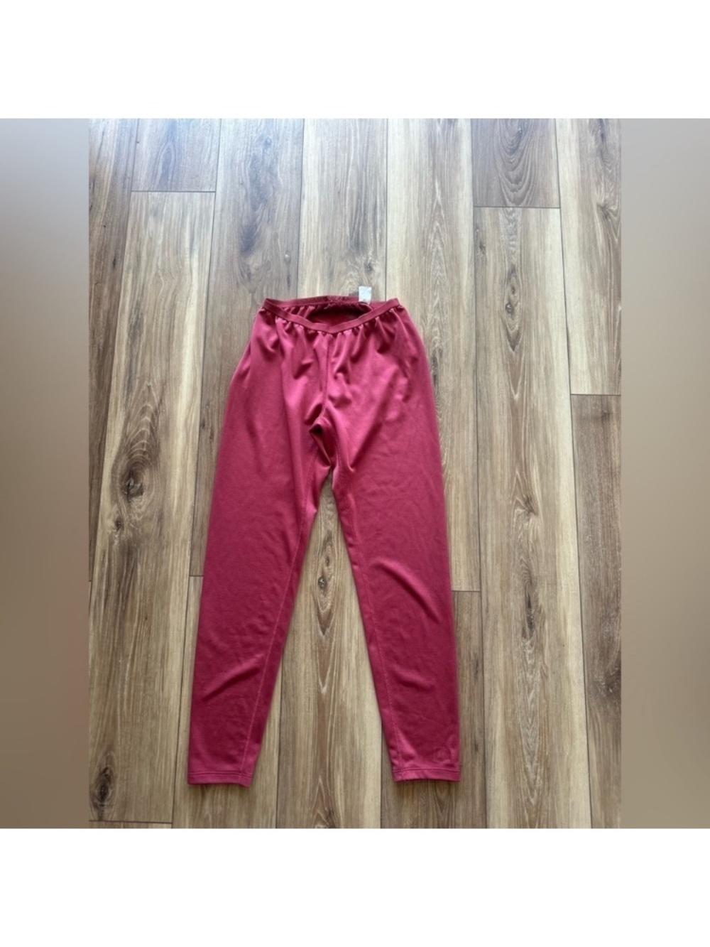 REI Girls Burgundy Stretch Leggings